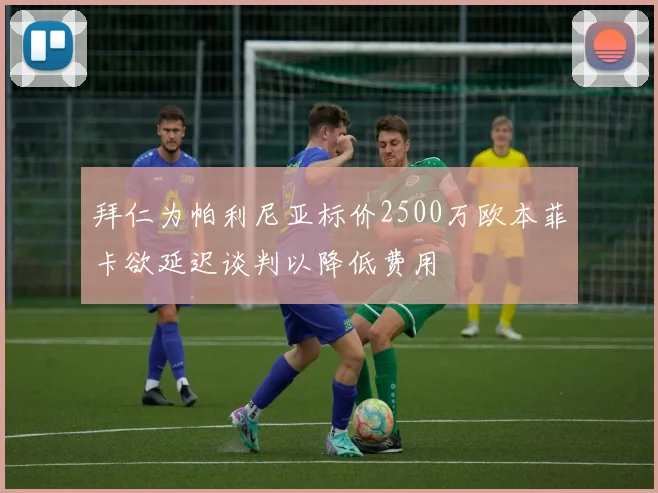 拜仁为帕利尼亚标价2500万欧本菲卡欲延迟谈判以降低费用